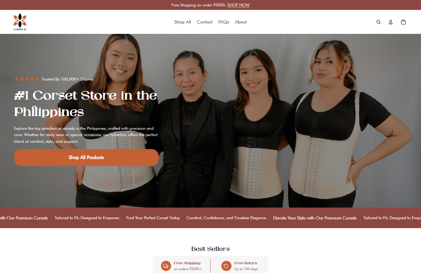 Corset website
