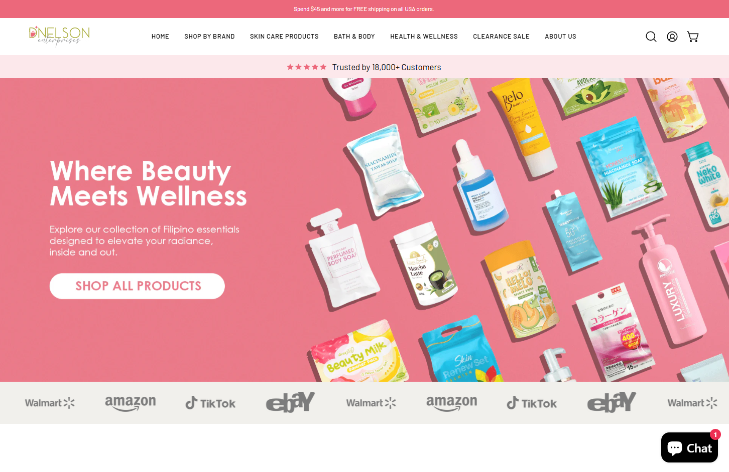 DNelson Enterprises website