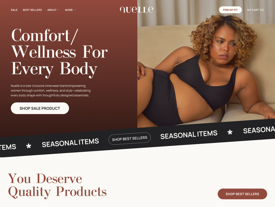 Nuelle web design